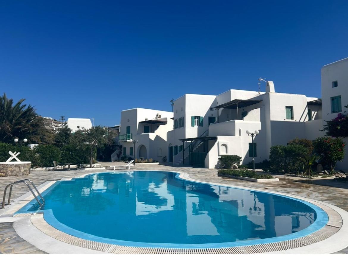 Luxury House With Swimming Pool In Ornos Mykonos Villa Exterior photo